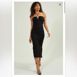 New with tags altard state Fiona halter midi dress